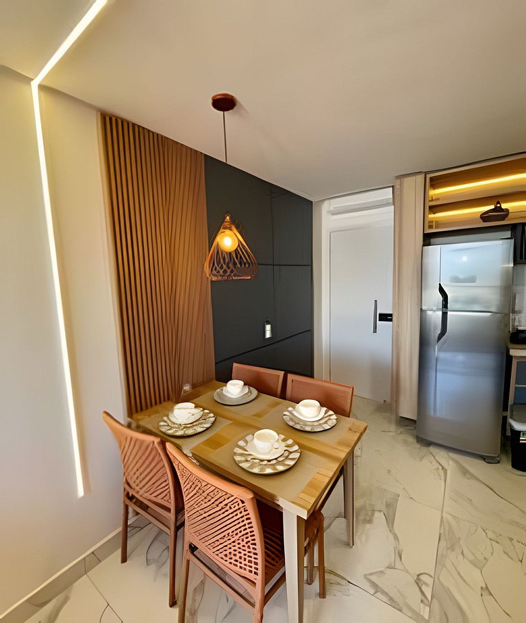 Apartamento Vista Mar 80m da Praia Porto de Galinhas