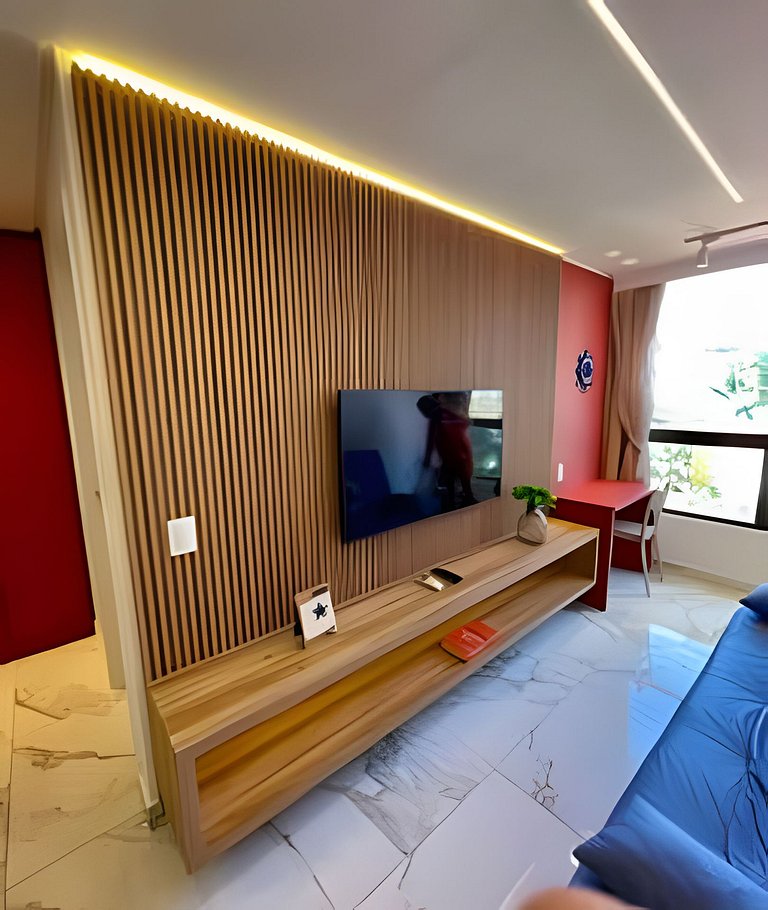 Apartamento Vista Mar 80m da Praia Porto de Galinhas