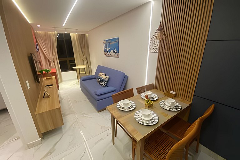 Apartamento Vista Mar 80m da Praia Porto de Galinhas
