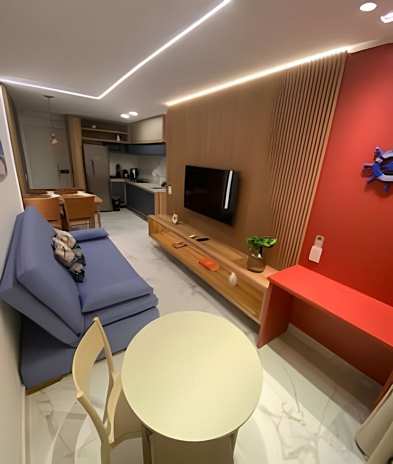 Apartamento Vista Mar 80m da Praia Porto de Galinhas