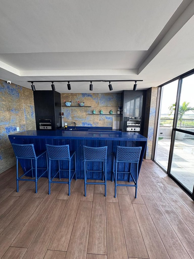 Apartamento Vista Mar 80m da Praia Porto de Galinhas