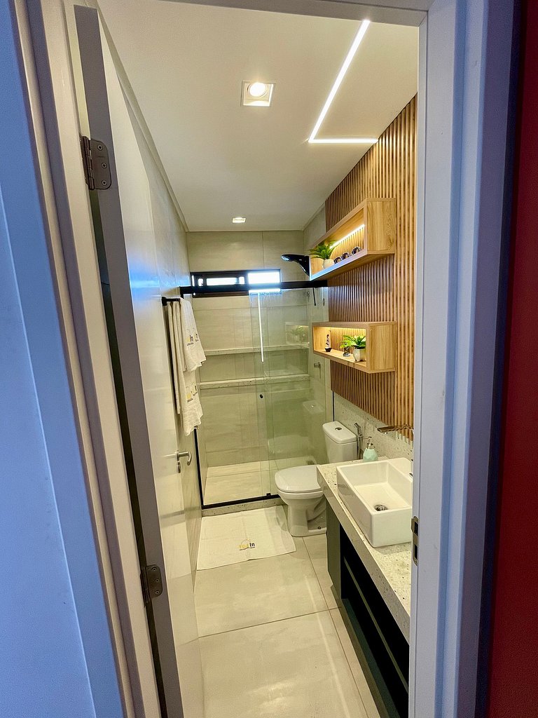 Apartamento Vista Mar 80m da Praia Porto de Galinhas
