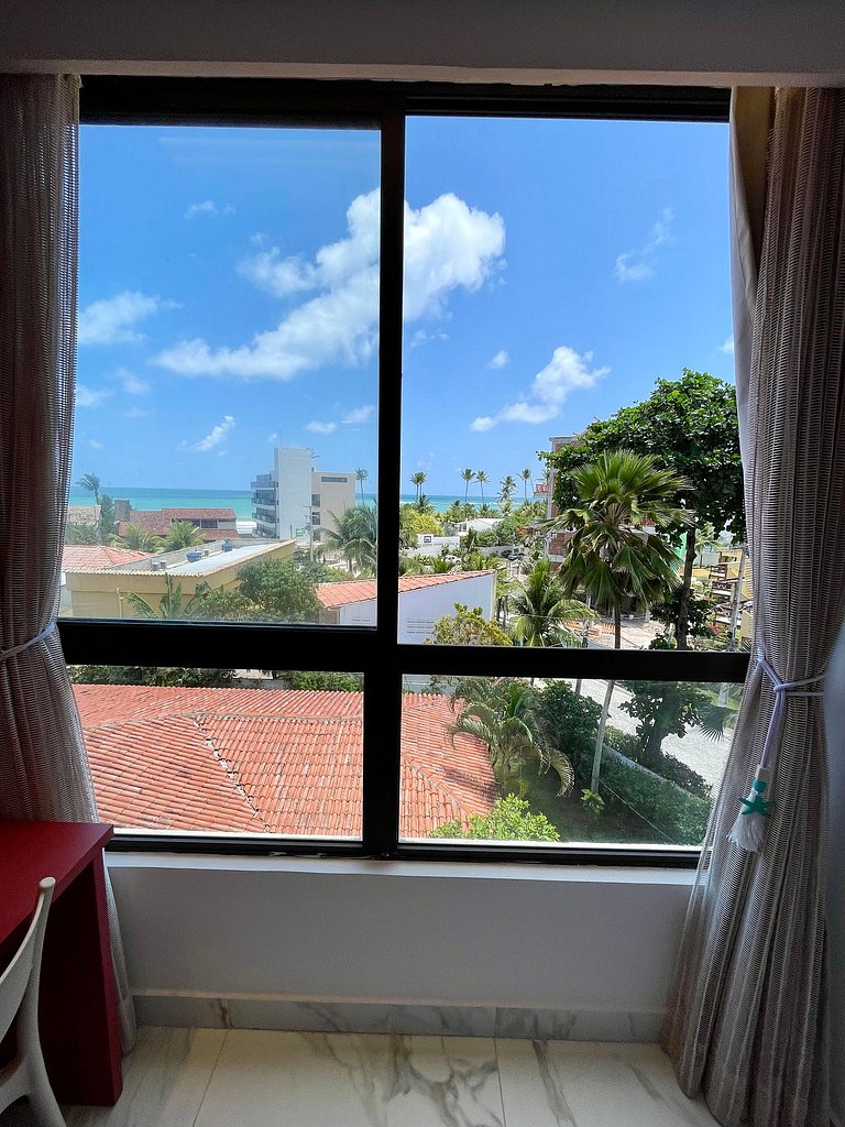 Apartamento Vista Mar 80m da Praia Porto de Galinhas