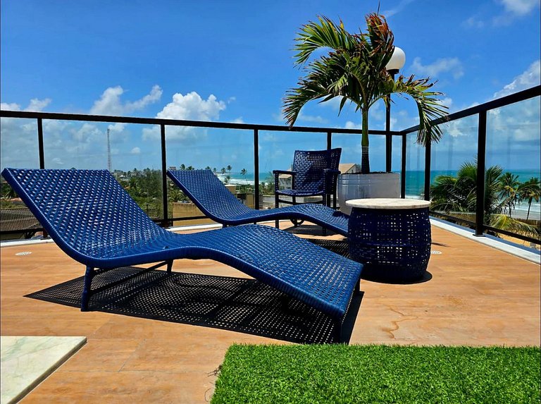 Apartamento Vista Mar 80m da Praia Porto de Galinhas