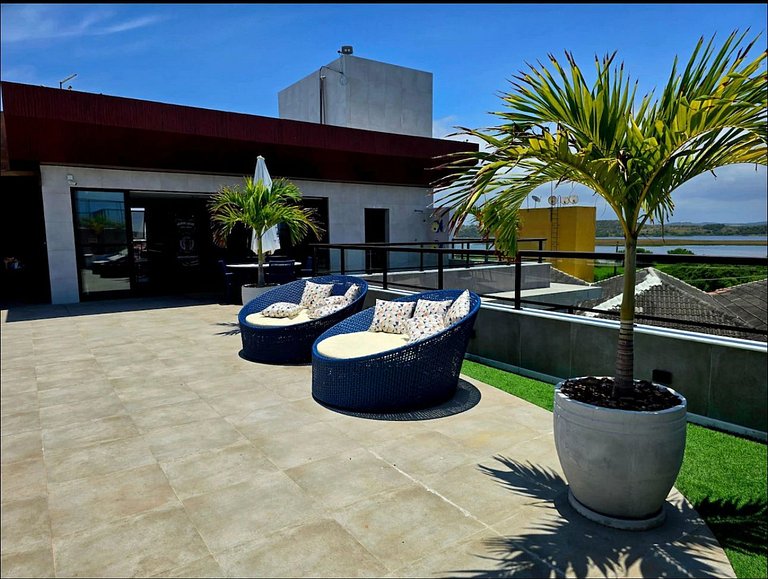 Apartamento Vista Mar 80m da Praia Porto de Galinhas