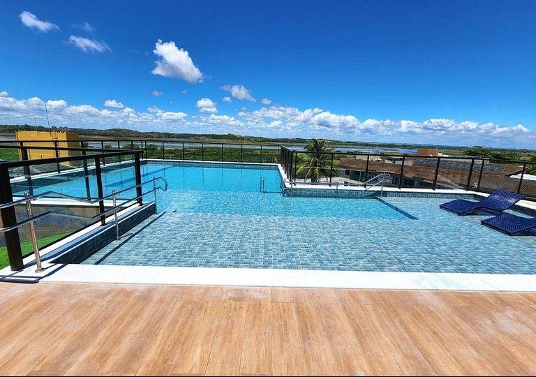 Apartamento Vista Mar 80m da Praia Porto de Galinhas