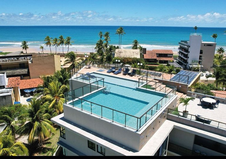 Apto Vista Mar, Piscina Cobertura Vista Mar e Lago