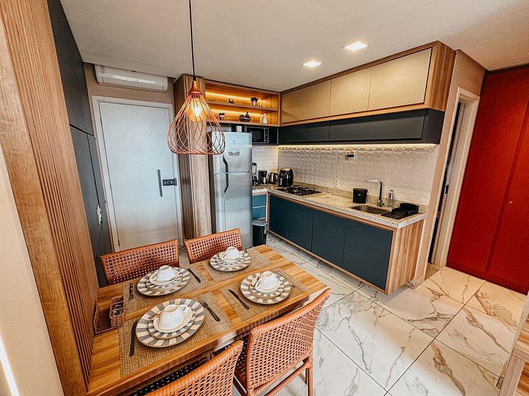Apartamento Vista Mar 80m da Praia Porto de Galinhas