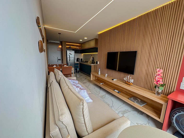 Apartamento Vista Mar 80m da Praia Porto de Galinhas
