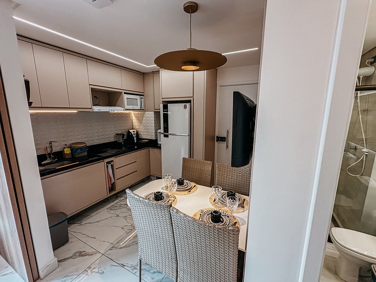 Apto Praia -You In- 80m da Praia