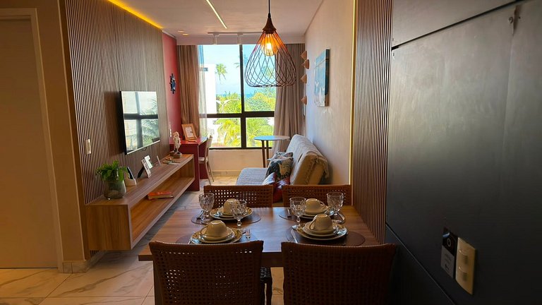 Apartamento Vista Mar 80m da Praia Porto de Galinhas