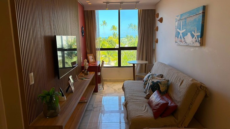 Apartamento Vista Mar 80m da Praia Porto de Galinhas
