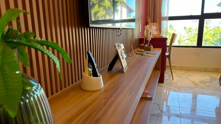 Apartamento Vista Mar 80m da Praia Porto de Galinhas
